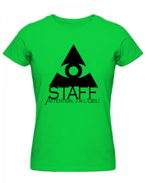 T-shirts Femme "Attention jai loeil"